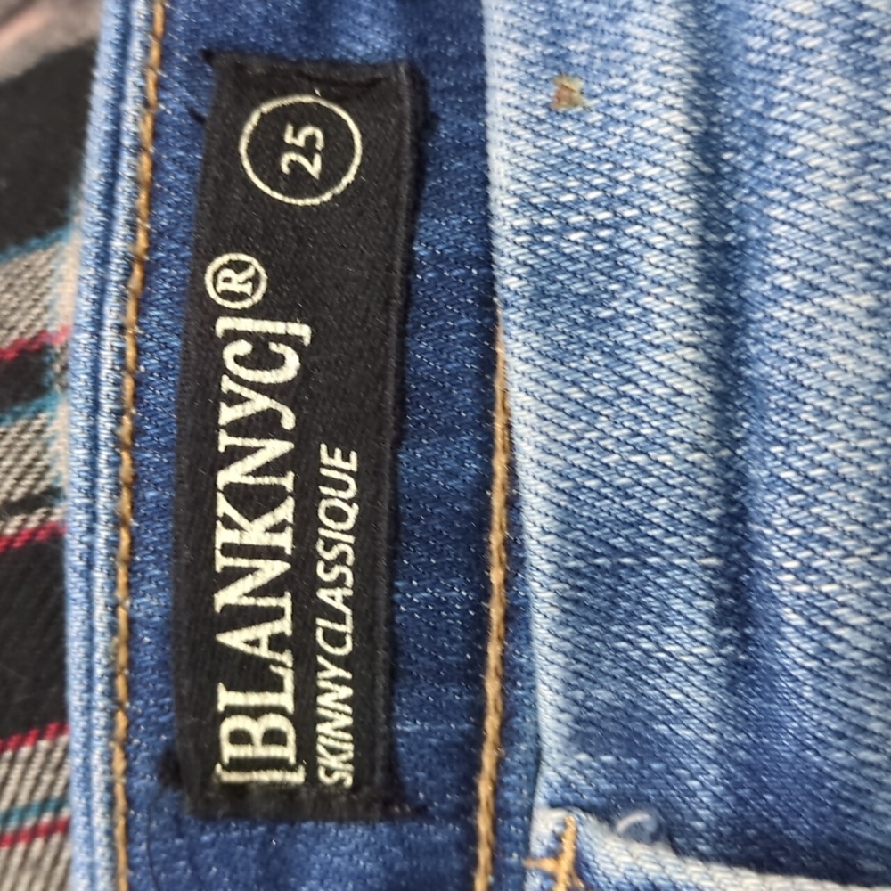 BLANKNYC denim size 25 Skinny Classique color Blue - Picture 5 of 8